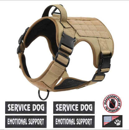 Tactical Service Dog Harness Vest