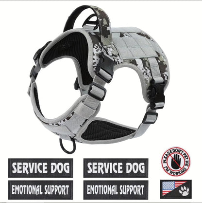 Tactical Service Dog Harness Vest