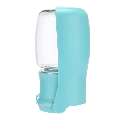 Portable Dog Water Bottle with Foldable Pet Water Dispenser