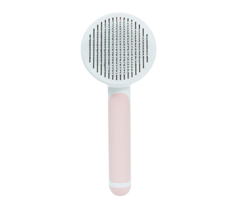 Round Handle Pet Grooming Comb