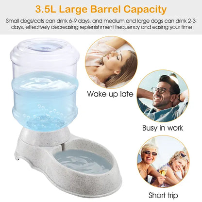 3.5L/1Gal Automatic Pet Water Dispenser