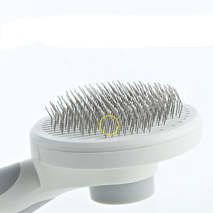 Round Handle Pet Grooming Comb