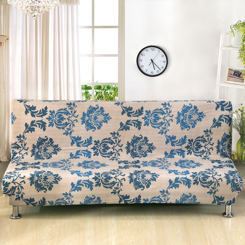 No armrest folding sofa