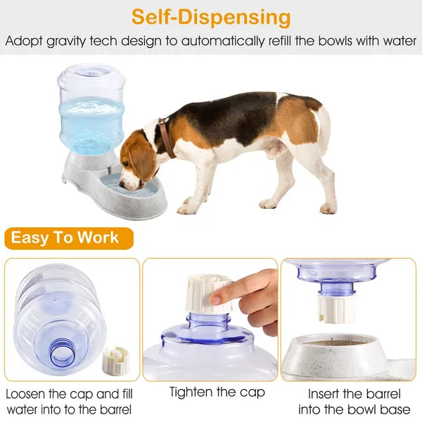 3.5L/1Gal Automatic Pet Water Dispenser