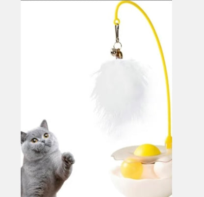 Interactive Duck Cat Toy Stick