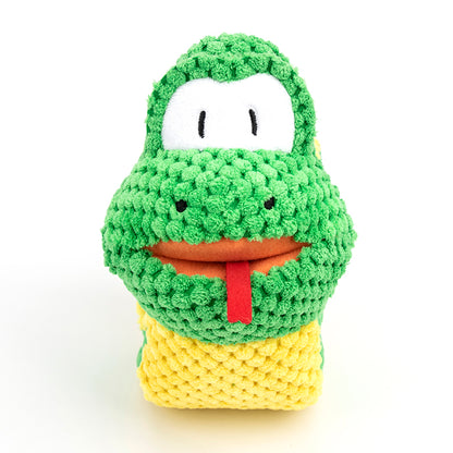 Pet Squeaky Plush Puzzle & Treat Dispenser