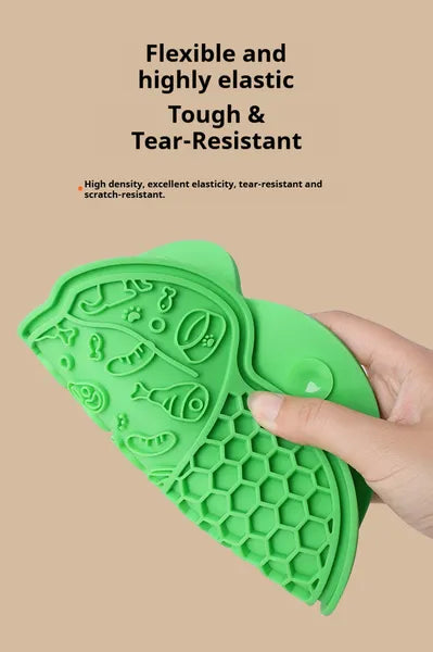 Pets Slow Feeder Mat With Strong Suction