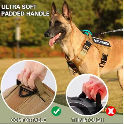 Tactical Service Dog Harness Vest