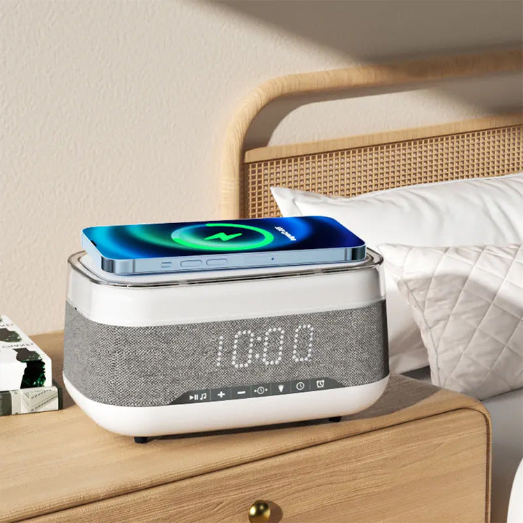 Intelligent Multifunctional Alarm Clock Bluetooth Speaker
